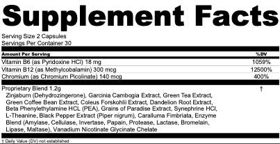 ZinjaBurn 60 Capsules